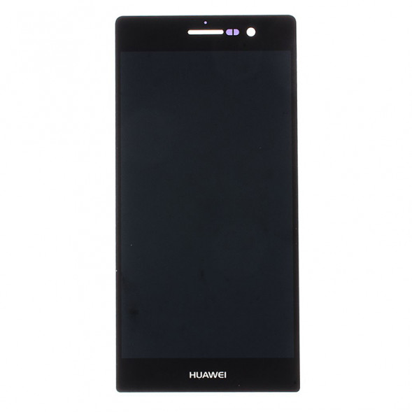 Дисплей для Huawei Ascend P7 в сборе с тачскрином (Черный)
