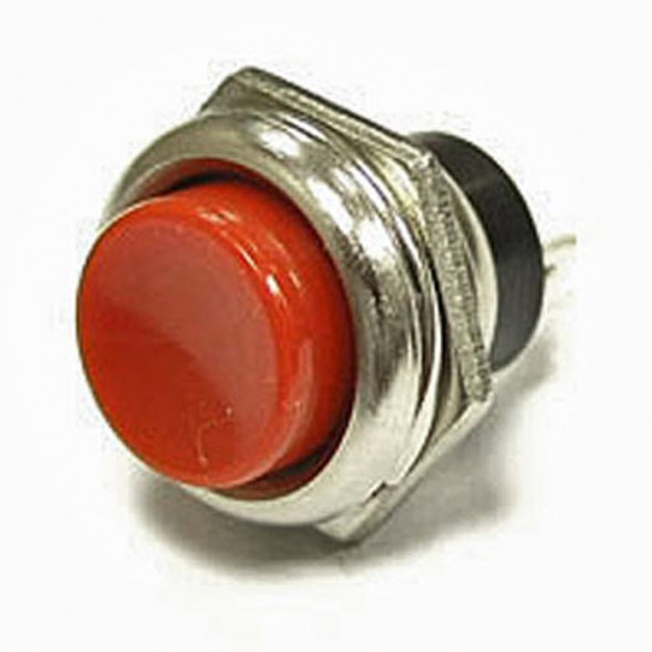 PBS-26B off-(on) красный переключатель кнопочный в корпус