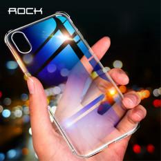 TPU Rock чехол накладка для iPhone XS Max (прозрачный)