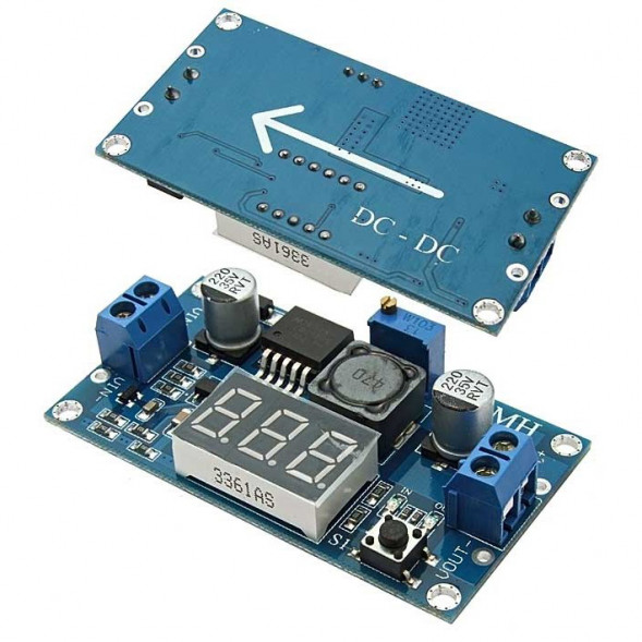 LM2596 Step-Down Voltage Regulator понижающий DC-DC преобразователь с дисплеем