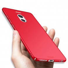 Ультратонкий пластиковый Mofi чехол для Meizu M6 Note (красный)
