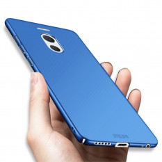 Ультратонкий пластиковый Mofi чехол для Meizu M6 Note (синий)