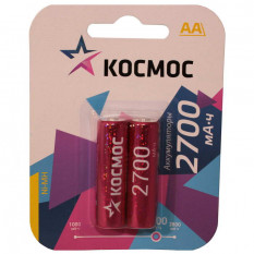 Аккумулятор Космос NiMH 2700 мАч 2 BL