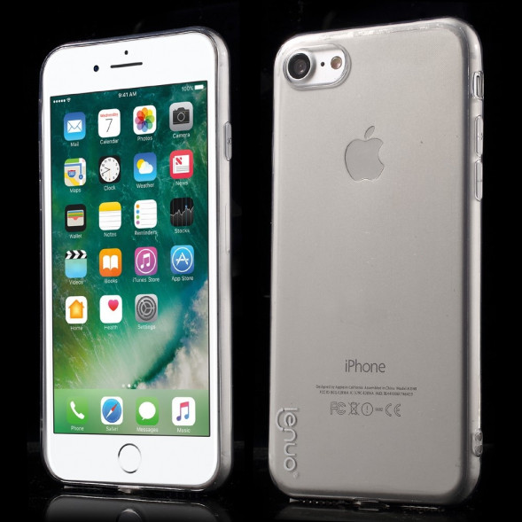Чехол накладка Lenuo Lotto для iPhone 7 (Серый)