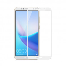 3D Защитное стекло для Huawei Y6 Prime (2018), Y6 (2018) (Российская версия) (белый)