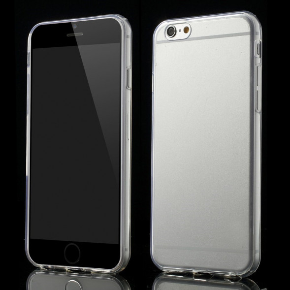 TPU Чехол накладка для iPhone 6, 6S (Прозрачный)