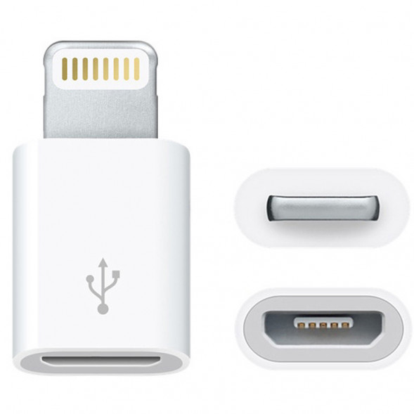 Переходник разъема microUSB на iPhone 5