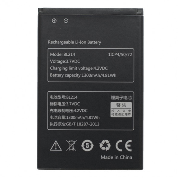 Аккумулятор Lenovo A316i, A208T, A269i, A300T (BL214)
