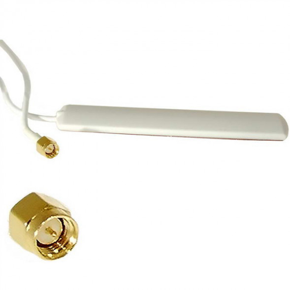 GSM 2db RG174 3m SMA-P white Антенны GSM