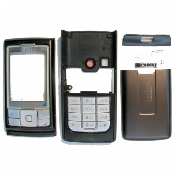 Корпус для Nokia 6270 с клавиатурой (черный)