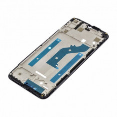 Рамка дисплея для Itel Vision 1 Pro (L6502) (Черная) средняя часть корпуса