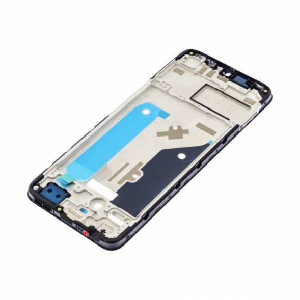 Рамка дисплея для Infinix Smart 6 Plus (X6823C) (Черный) средняя часть