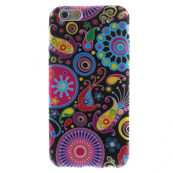 TPU Чехол накладка с рисунком для iPhone 6, 6S (Абстракция)