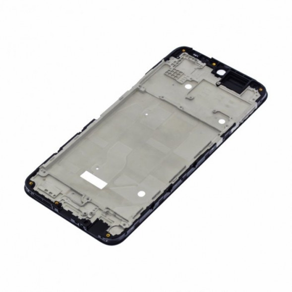 Рамка дисплея для Infinix Note 11 (X663B), 12 (X663D) (Черный) средняя часть