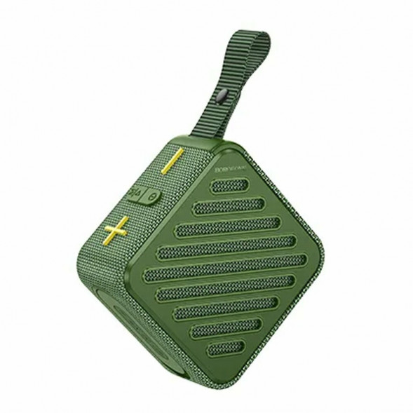 Bluetooth колонка Borofone BP16 FM-радио, microSD (зеленый)
