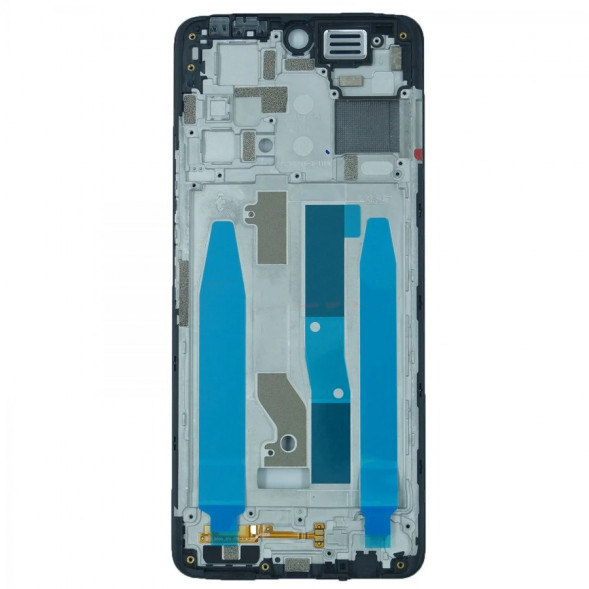 Рамка дисплея для Infinix Note 11 Pro (X697) (Черный) средняя часть